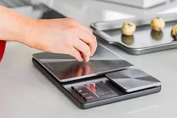 Ваги кухонні KitchenAid Measuring з подвійною платформою срібні (KQ909G) - мініатюра 10