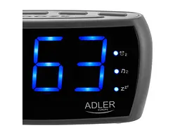 Радіогодинник Adler AD 1121 Silver - мініатюра 4