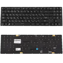 Клавіатура для ноутбука ASUS (G733 series) rus чорний без фрейму підсвічування клавіш (Per key) (2021)