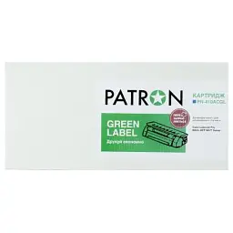 Картридж Patron HP CLJ CF411A, для Pro M452/M477 Cyan, GREEN Label (PN-410ACGL) - мініатюра 4