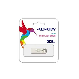 Флеш-накопичувач ADATA USB 2.0 AUV 210 32Gb Golden - мініатюра 2