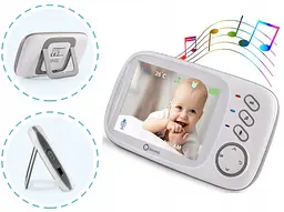 Відеоняня Lionelo BABYLINE 6.1 KAMERA - мініатюра 4
