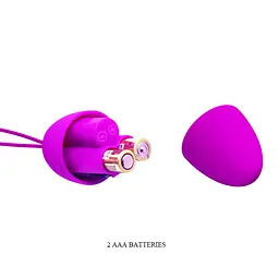 Віброяйце Pretty Love Joanne Vibrating Egg Purple - мініатюра 9