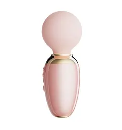 Смарт-вібромасажер Zalo - AVA Sakura Pink, 8 режимів, підігрів, дуже потужний та компактний - мініатюра 3