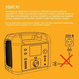 Зарядна станція Must 1000W 1280Wh (EM1024S) - мініатюра 6