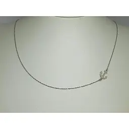 Срібне кольє Qvaliz Якір. 908-00848 45 - мініатюра 3