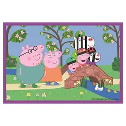 Кубики-пазл Clementoni Peppa pig 6 шт. (40659) - мініатюра 8