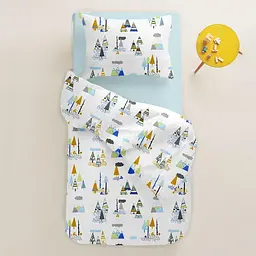 Дитяча постільна білизна в ліжечко FOREST WIGWAM COSAS (4822052083406) - мініатюра 2