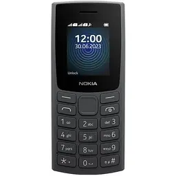 Кнопковий телефон Nokia 110 DS 2023 Charcoal TA-1567 - мініатюра 2