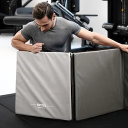 Мат гімнастичний твердий Gymtek 5см сірий - мініатюра 4