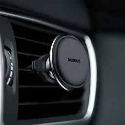 Автотримач Baseus Magnetic Car Mount Phone Holder Cable Clip Air Vent чорний C40141201113-00 C40141201113-00 - мініатюра 8