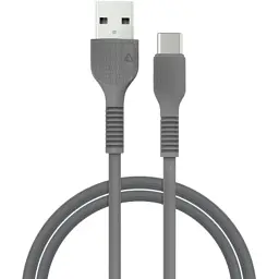 Дата кабель USB 2.0 AM to USB-C 1.2m Black ACCLAB (1283126518232)