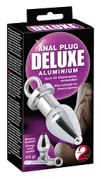 Анальна пробка з отвором Anal Plug deluxe Aluminium Orion 512567 20341 - мініатюра 7
