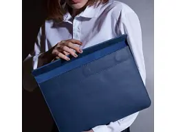 Чохол для ноутбука InCarne Klouz MacBook Pro 16 2019-2025 (класична шкіра) синій (klouz-blue-pro-16) - мініатюра 4