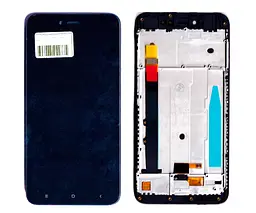 Дисплей Xiaomi Redmi Note 5A Prime/Redmi Y1 3/32 4/64 Gb чорний + рамка!