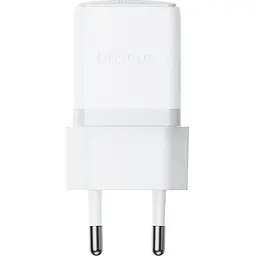 Мережевий зарядний пристрій Baseus Palm Fast Charger USB-C 30W + Cable USB-C to USB-C 60W 1m Moon White (P10111605213-01) [172514] - мініатюра 3