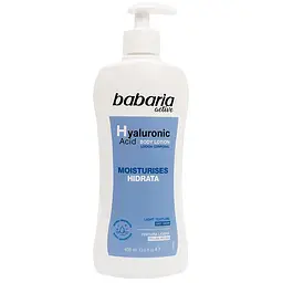Молочко Babaria Body Lotion Hyaluronic Acid для тіла для з гіалуроновою кислотою 400 мл