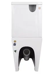 Унітаз підлоговий Qtap Crow Eco Rimless з сидінням Slim Duroplast/ Soft-close/ Quick Release QTCRO27W48750 - мініатюра 7