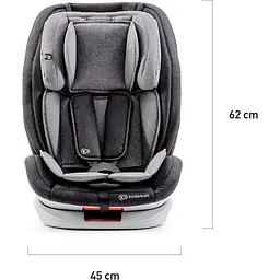 Автокрісло Kinderkraft Oneto3 чорне (00-00158329) - мініатюра 3
