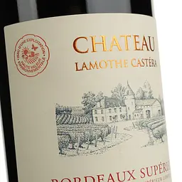 Вино Chateau Lamothe Castera 2022 AOP Bordeaux Superieur червоне сухе 0.75 л - мініатюра 3