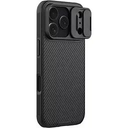 Карбонова накладка Nillkin CamShield Pro для Apple iPhone 17 Pro Max (6.9) Black