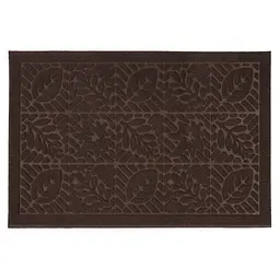 Килимок придверний Eco Fabric Листя без кромки коричневий 40 х 60 см (4060-008) - мініатюра 3