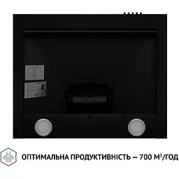 Витяжка купольна Perfelli K 6210 BL 700 LED - мініатюра 5