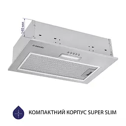 Витяжка повновбудована MINOLA HBI 5025 I LED - мініатюра 2