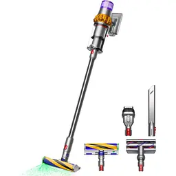 Вертикальний пилосос Dyson V15 Detect Absolute 2023 Yellow/Nickel (446986-01) [94663] - мініатюра 2