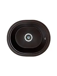 Кухонна мийка Adamant CIRCUM mokko 500x425x180 мм, без крила 50 см - мініатюра 1