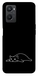 TPU чохол Demsky Lazy cat для Oppo A96