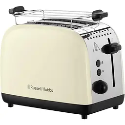 Тостер Russell Hobbs Colours Plus 1600 Вт нержав. підігрів розморозка бежевий