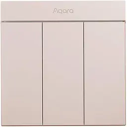 Розумний вимикач Aqara H1M MARS-Tech Pink (ZNQBKG26LM) [107874] - мініатюра 1