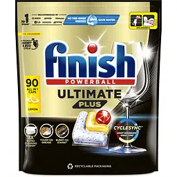 Капсули для посудомийних машин Finish Ultimate Plus All in 1, 90 шт.