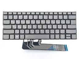 Клавіатура для Lenovo YOGA 530S-14, 530S-14ARR, 530S-14IKB, 530S-15, 530S-15ARR, 530S-15IKB (RU Black з підсвічуванням). Оригінал. - мініатюра 3