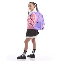 Рюкзак GoPack Education 182M Cute Ears Бузковий (GO26-182M-4) - мініатюра 17