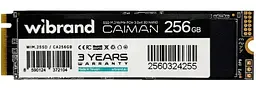Накопичувач SSD Wibrand m.2 NVMe 256GB Caiman PCIe 3.0 240 250 (WIM.2SSD/CA256GB)