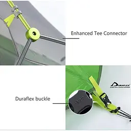 Намет двомісний Star River 2 Naturehike (NH17T012-T) — світло-зелений, Зелений - мініатюра 4