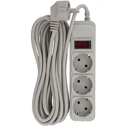 Мережевий фільтр живлення Patron EXT-PN-SP-1035-GR, 5m Gray (EXT-PN-SP-1035-GR)