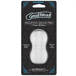 Мастурбатор Doc Johnson GoodHead Helping Head Pro Frost - мініатюра 2