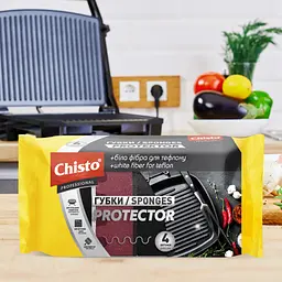 Губки кухонні Chisto Protector 4 шт. (4823098414773) - мініатюра 4