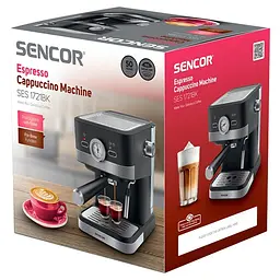 Кавоварка еспресо Sencor SES 1721BK - мініатюра 13