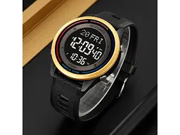 Чоловічий наручний годинник 2348BKGD Black-Gold Skmei acs0029989 - мініатюра 6