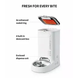 Смарт годівниця PETKIT Fresh Element SOLO Smart Pet Feeder P570-W White - мініатюра 4