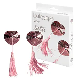 Прикраси для сосків Lola games Pasties Burlesque Gipsy 2 шт. рожевий - мініатюра 6