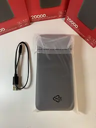Акумулятор зовнішній Xiaomi Redmi powerBank 20000 mAh 18w - мініатюра 4