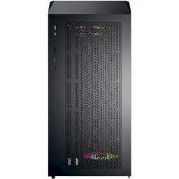 Корпус Montech X5M, Black, Mid Tower, без БЖ, для Micro ATX / Mini ITX, 1xType-C / 1xUSB 3.0 / 1xUSB 2.0, макс. CPU - 165 мм / GPU - 405 мм, 4x120 мм ARGB, бічна панель із загартованого скла - мініатюра 6