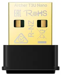 Адаптер WiFi Archer T3U nano AC1300, USB TP-Link teh0017398 - мініатюра 2