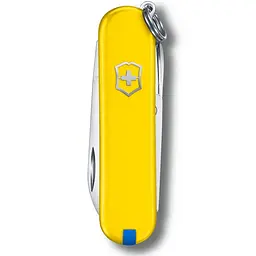 Ніж Victorinox Classic SD Ukraine 58мм,7функ,жовт-син - мініатюра 6
