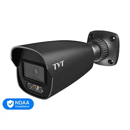 IP-відеокамера 4Mp TVT TD-9442S4-C(D/PE/AW3) Black f=2.8mm, ІЧ+LED-підсвічування, з мікрофоном (77-00373)
